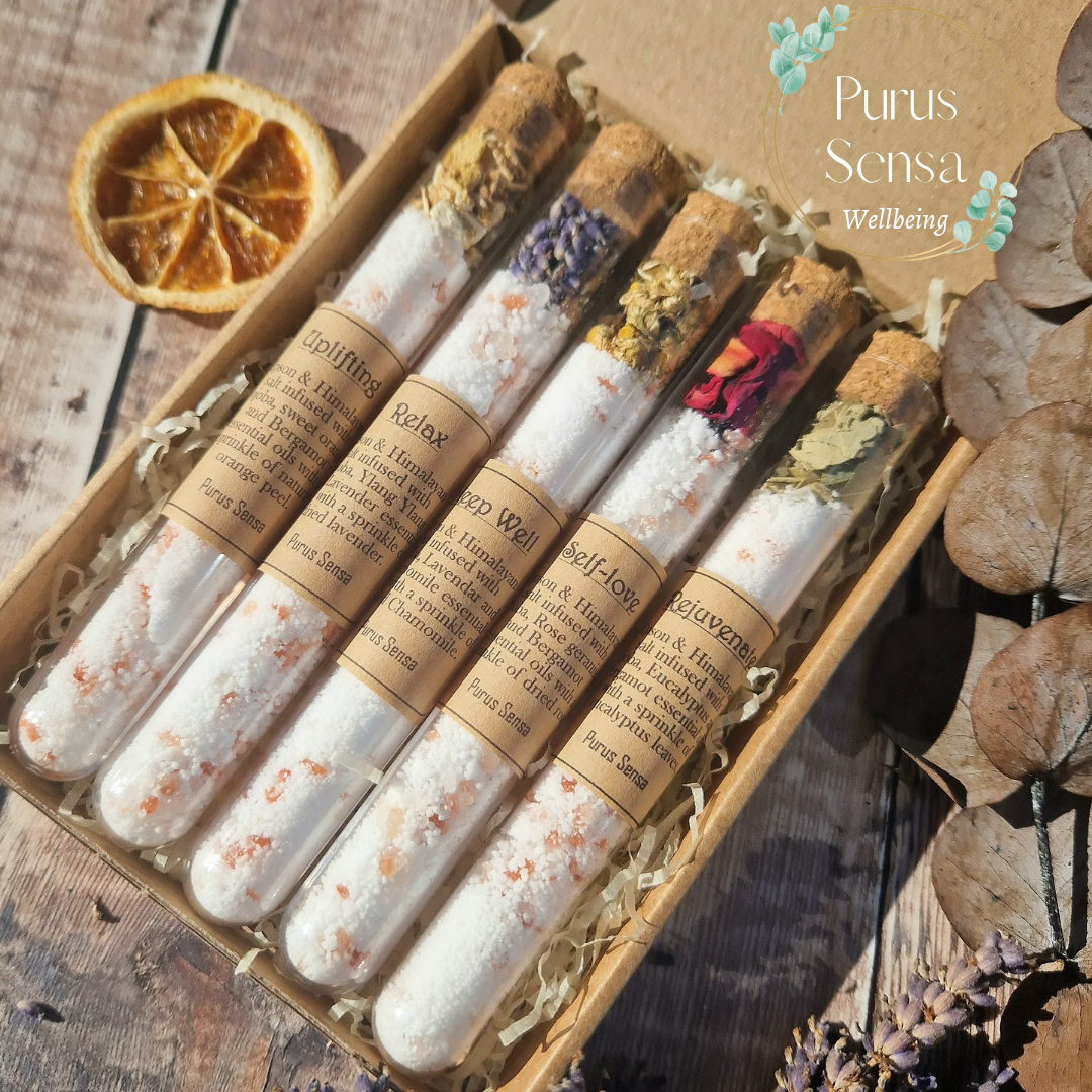 bath salts gift set
