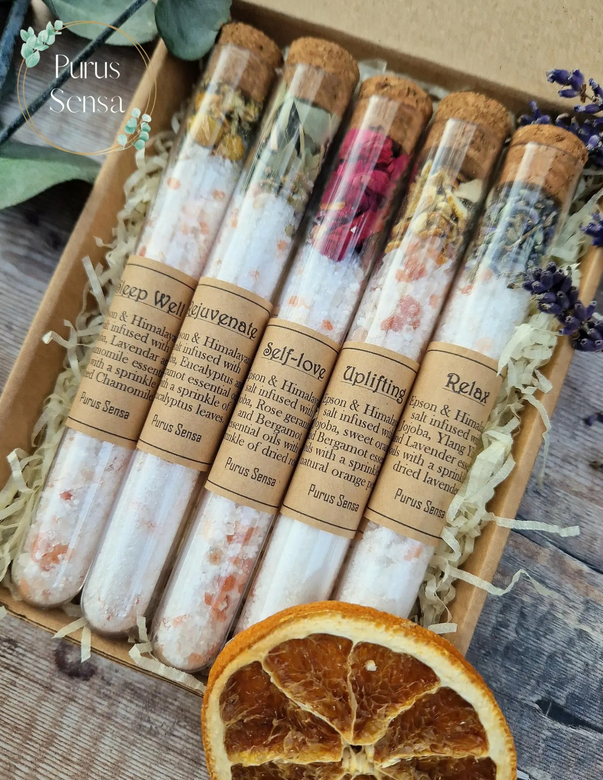 bath salts gift set