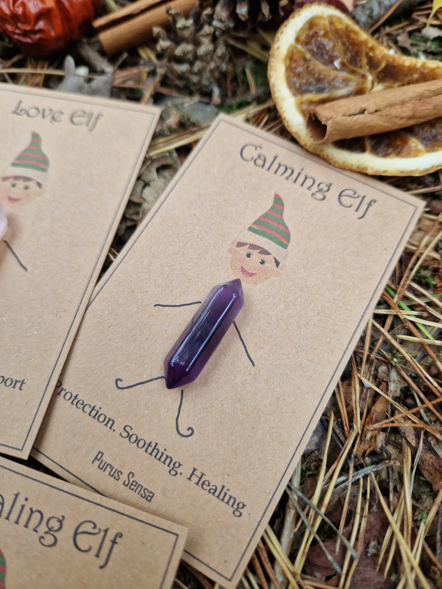 Cute Christmas crystal elf stocking filler gift