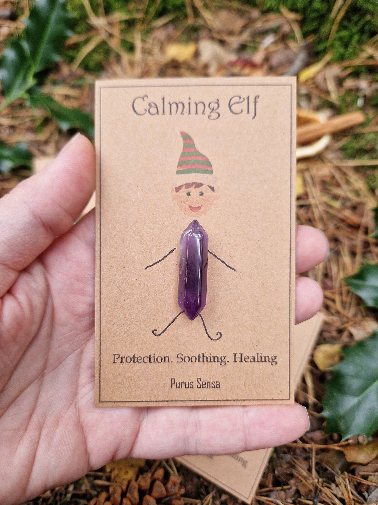 Cute Christmas crystal elf stocking filler gift