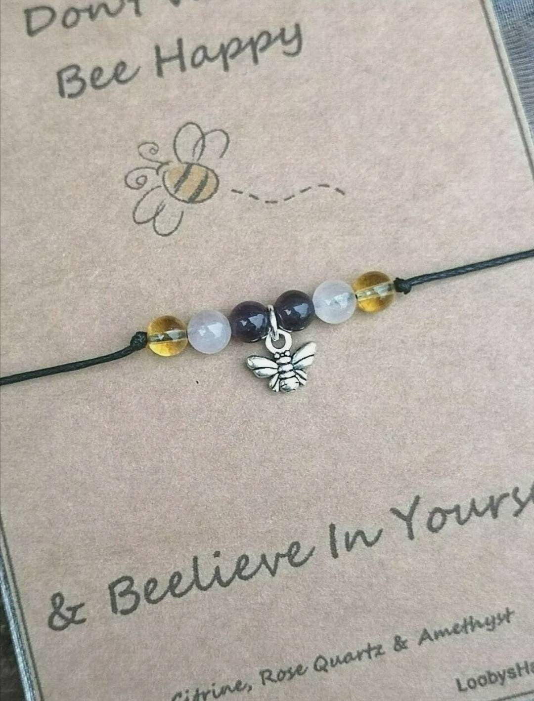 Depression Self Esteem Gemstone Support Bracelet