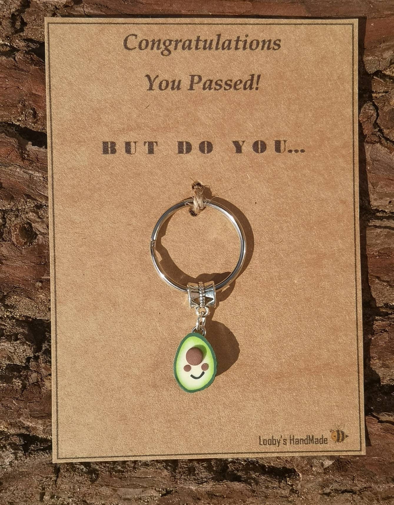 Congratulations Driving Test Pass Gift Keyring