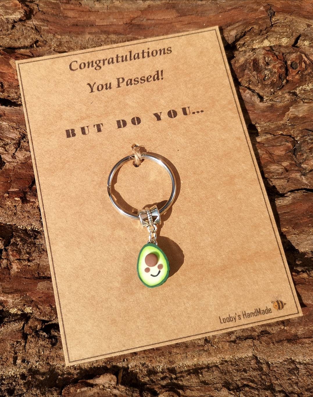 Congratulations Driving Test Pass Gift Keyring