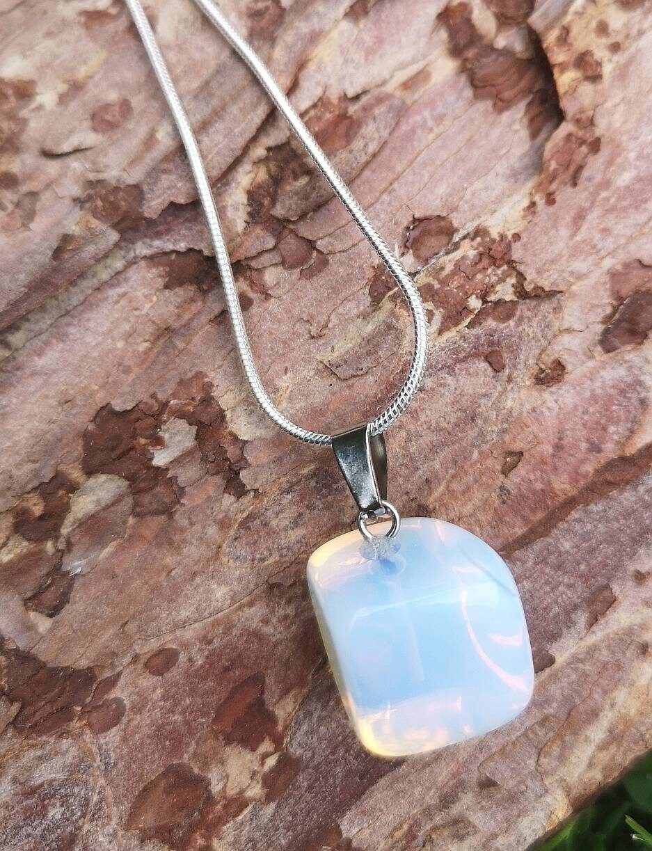 Beautiful Opalite Pendant Necklace