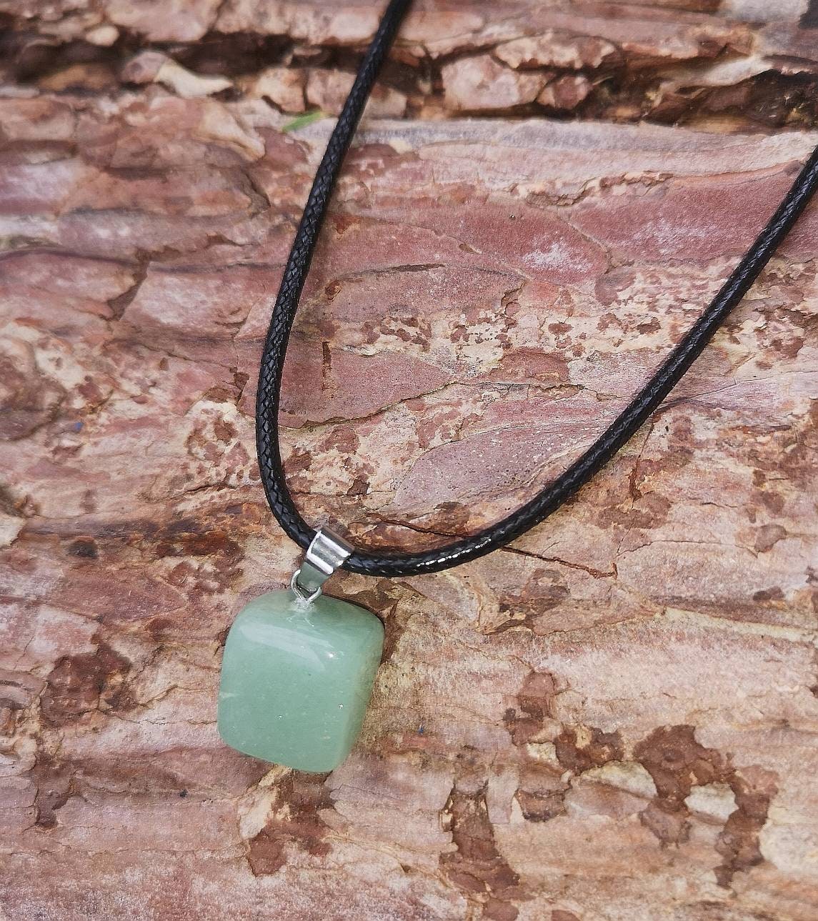 Beautiful Green Aventurine Pendant Necklace
