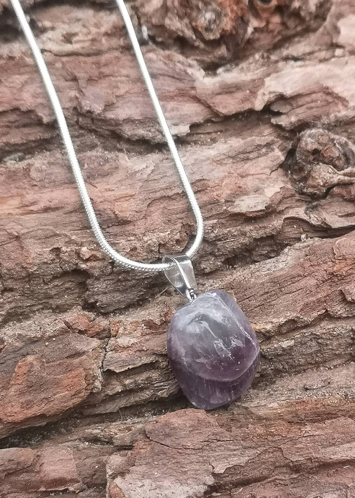 Amethyst necklace