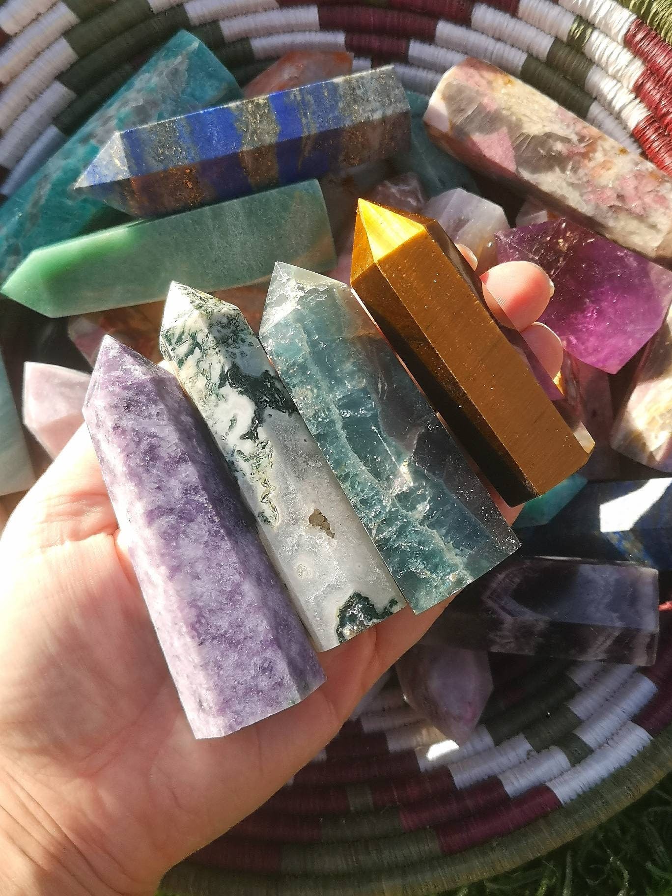 Mystery Crystal Tower lucky dip