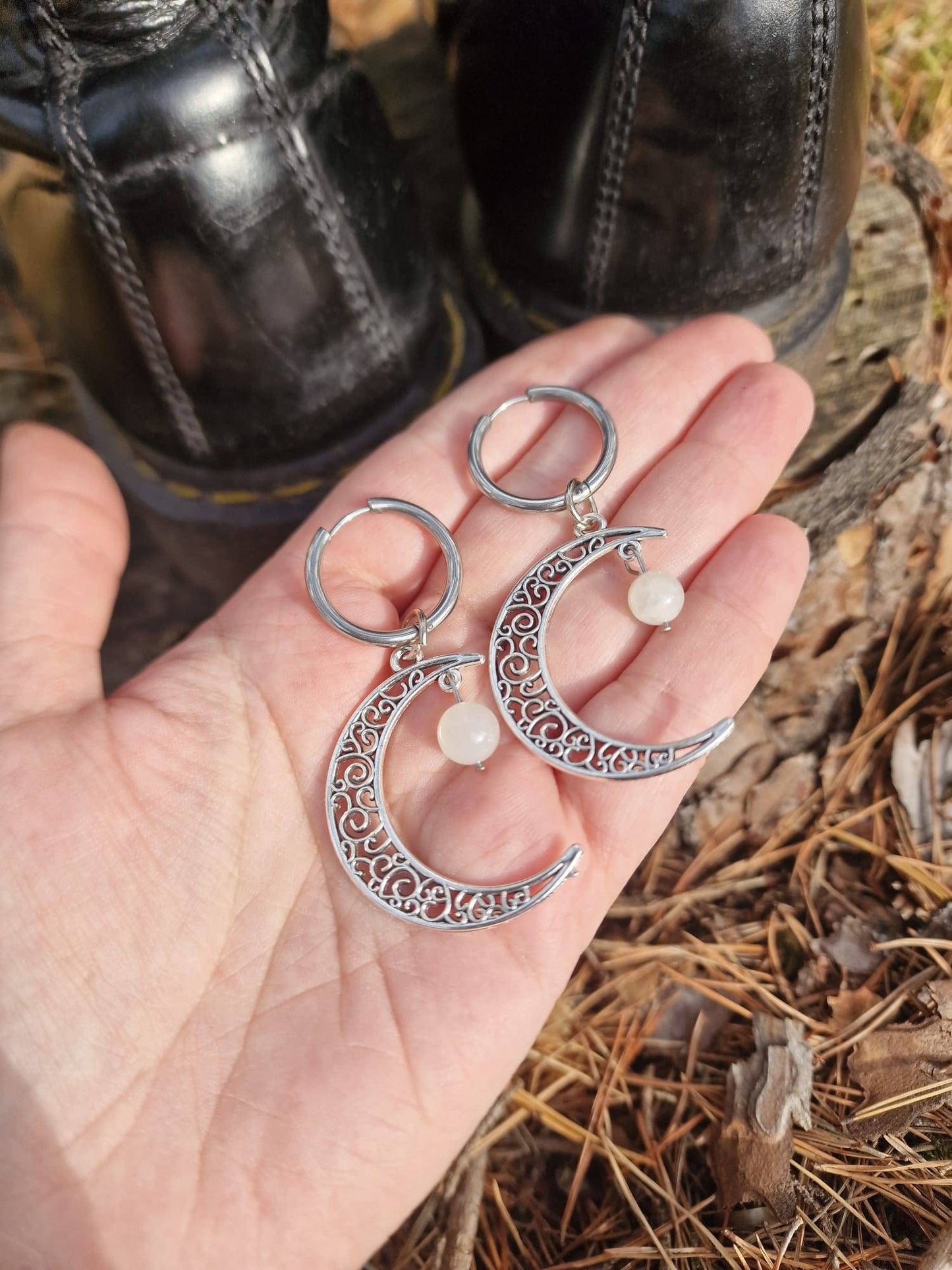Crystal Moon Boot Charms Tag