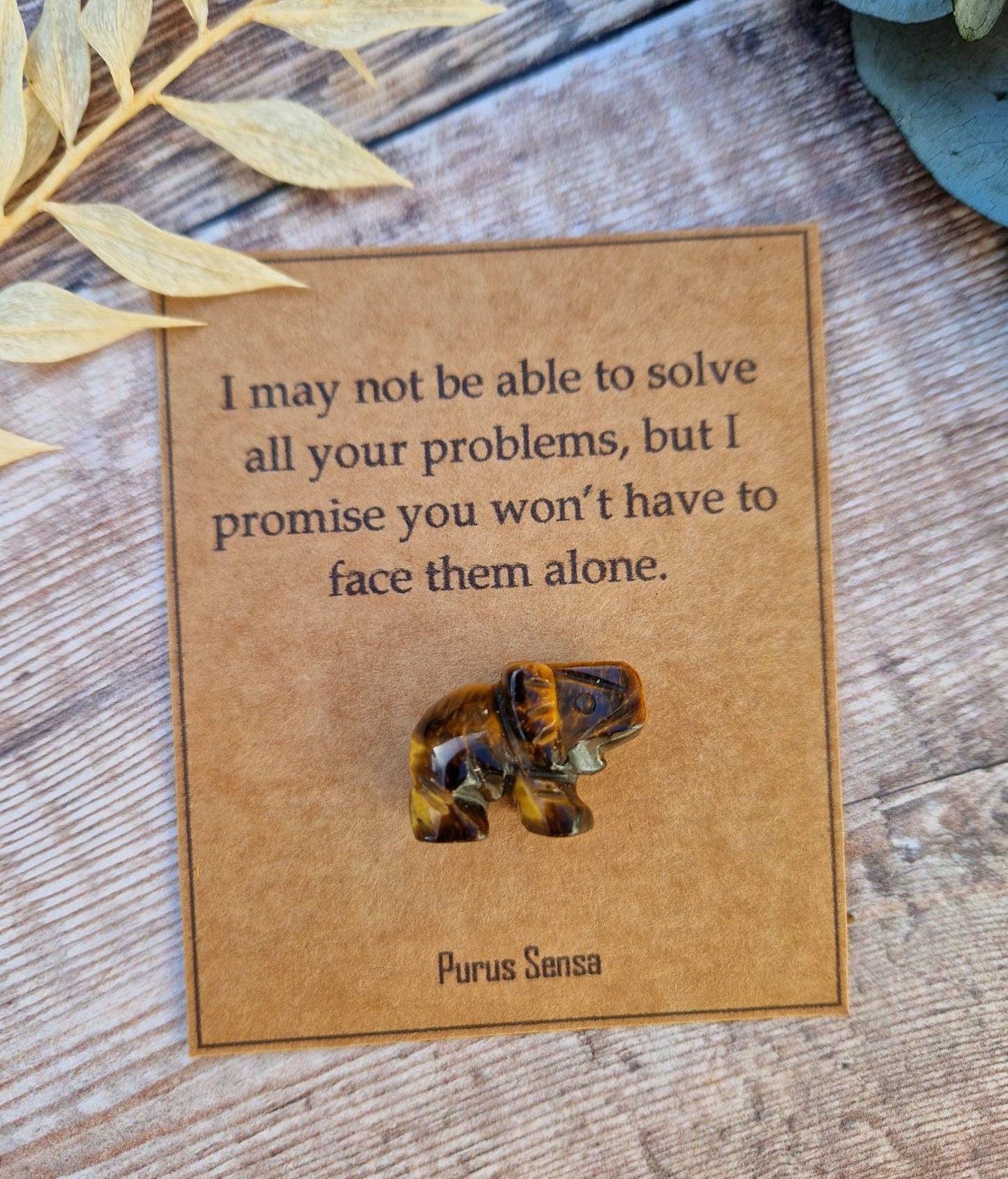 Cute elephant problems gift.