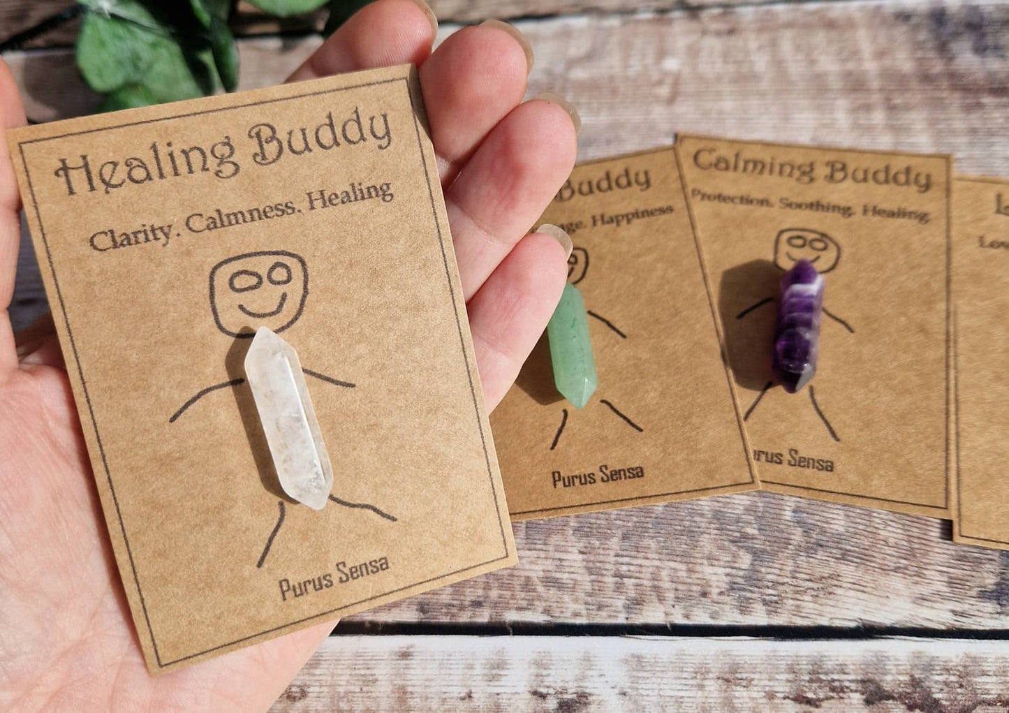Cute Healing buddy crystal gift