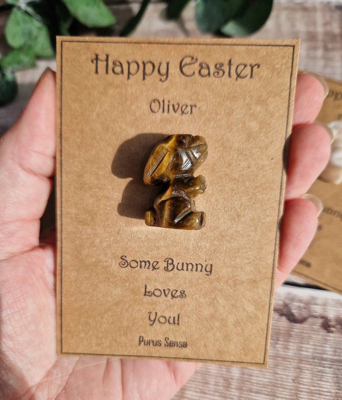 Cute personalised Easter Bunny gift