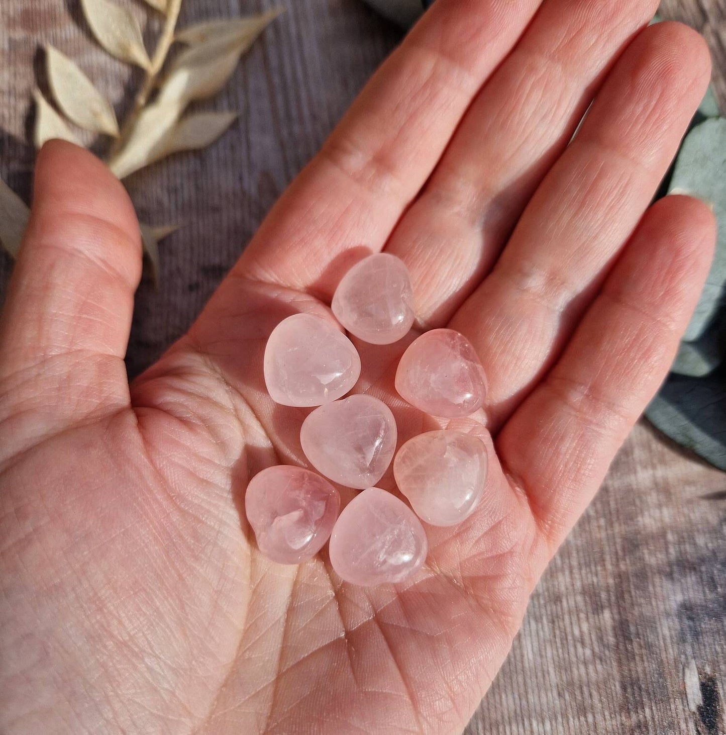 Nanny & Me rose quartz crystal gift