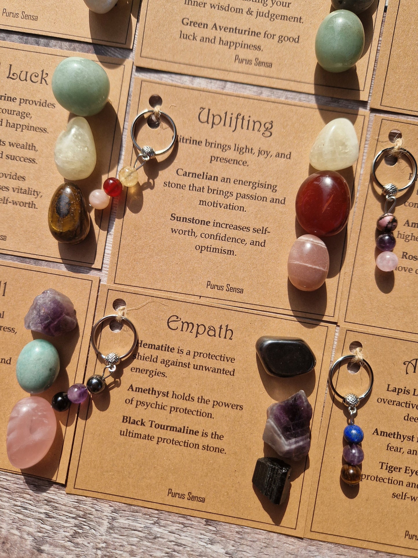 Keyring Crystal gift set