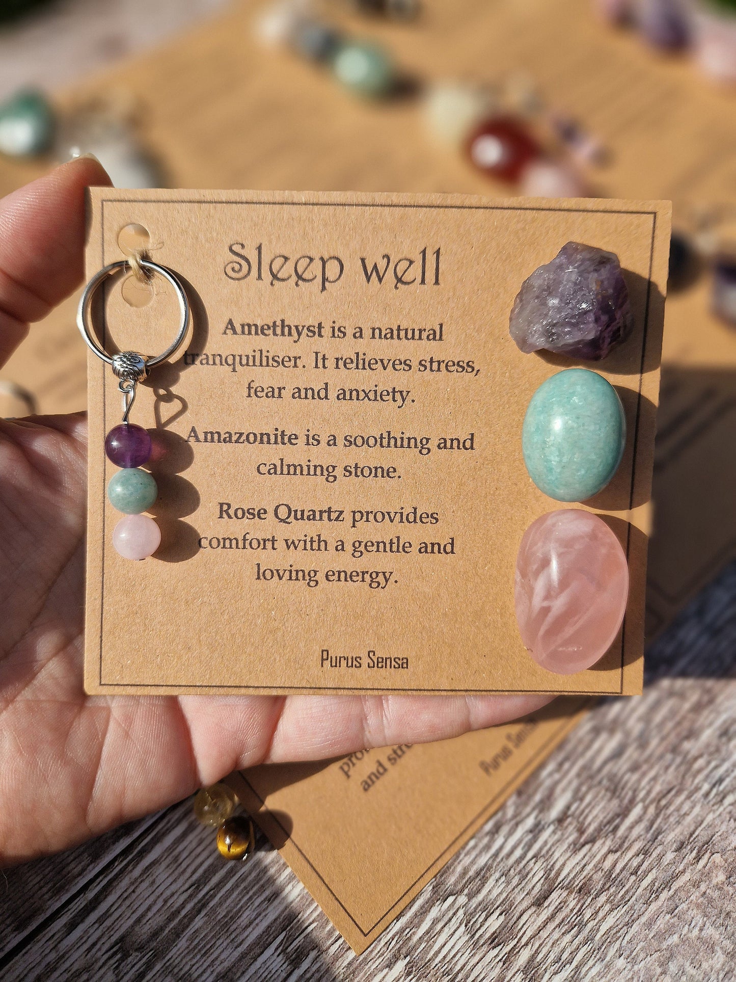 Keyring Crystal gift set
