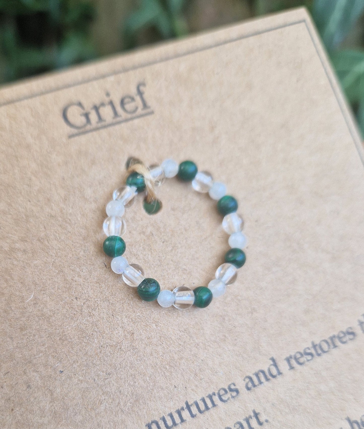 GRIEF crystal strech ring