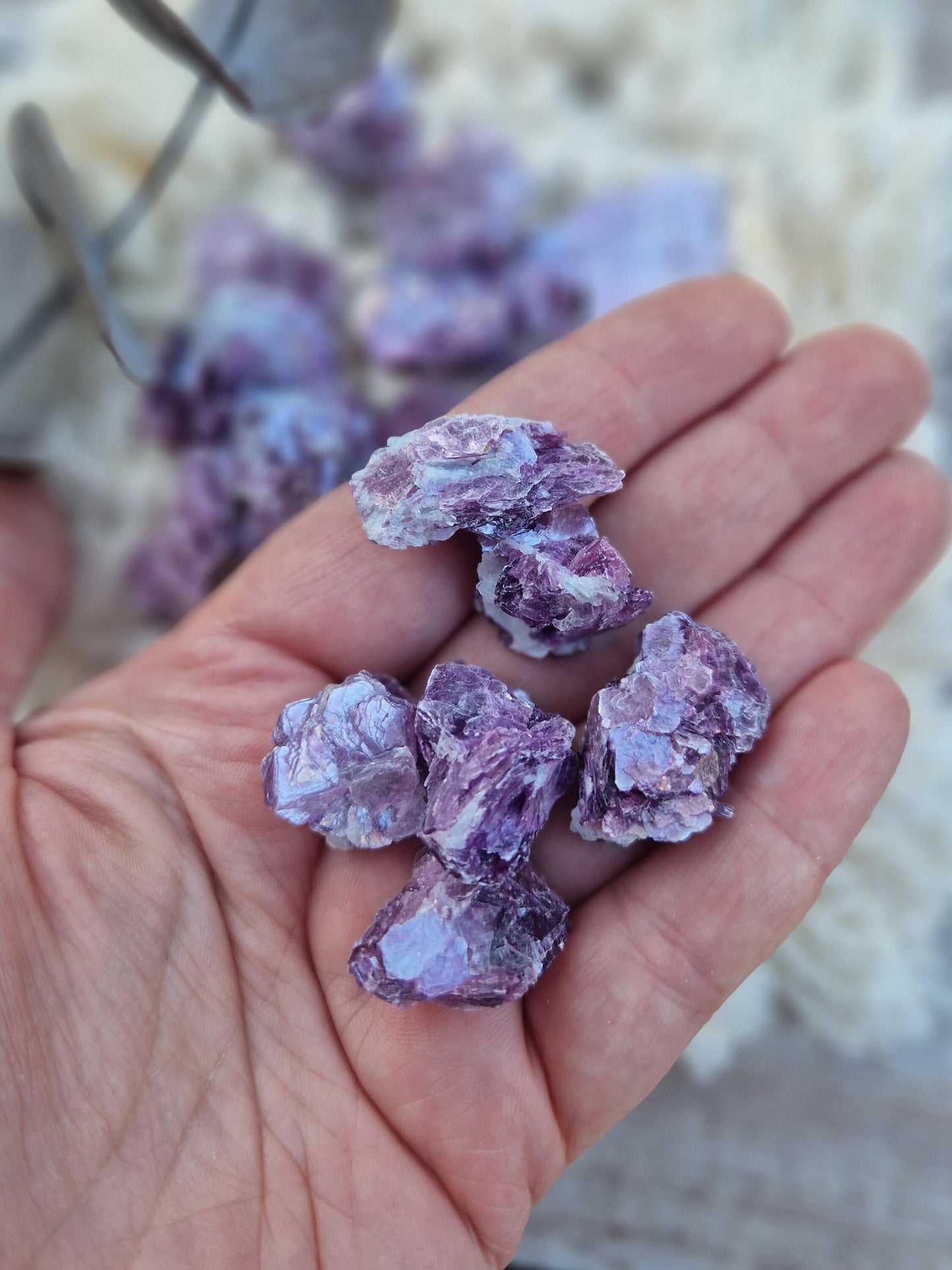 Beautiful AAA purple mica