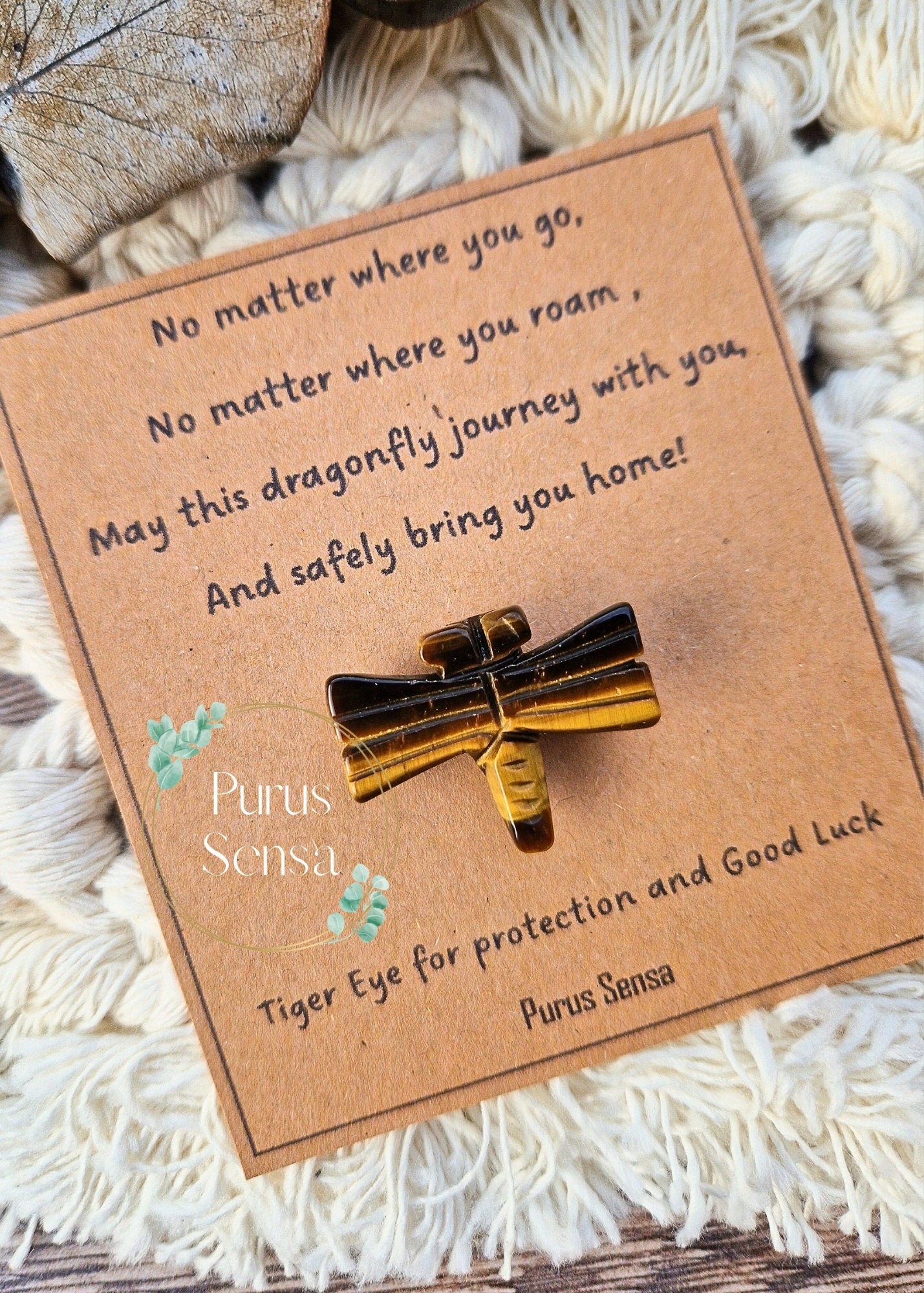 Cute mini crystal dragonfly travel gift