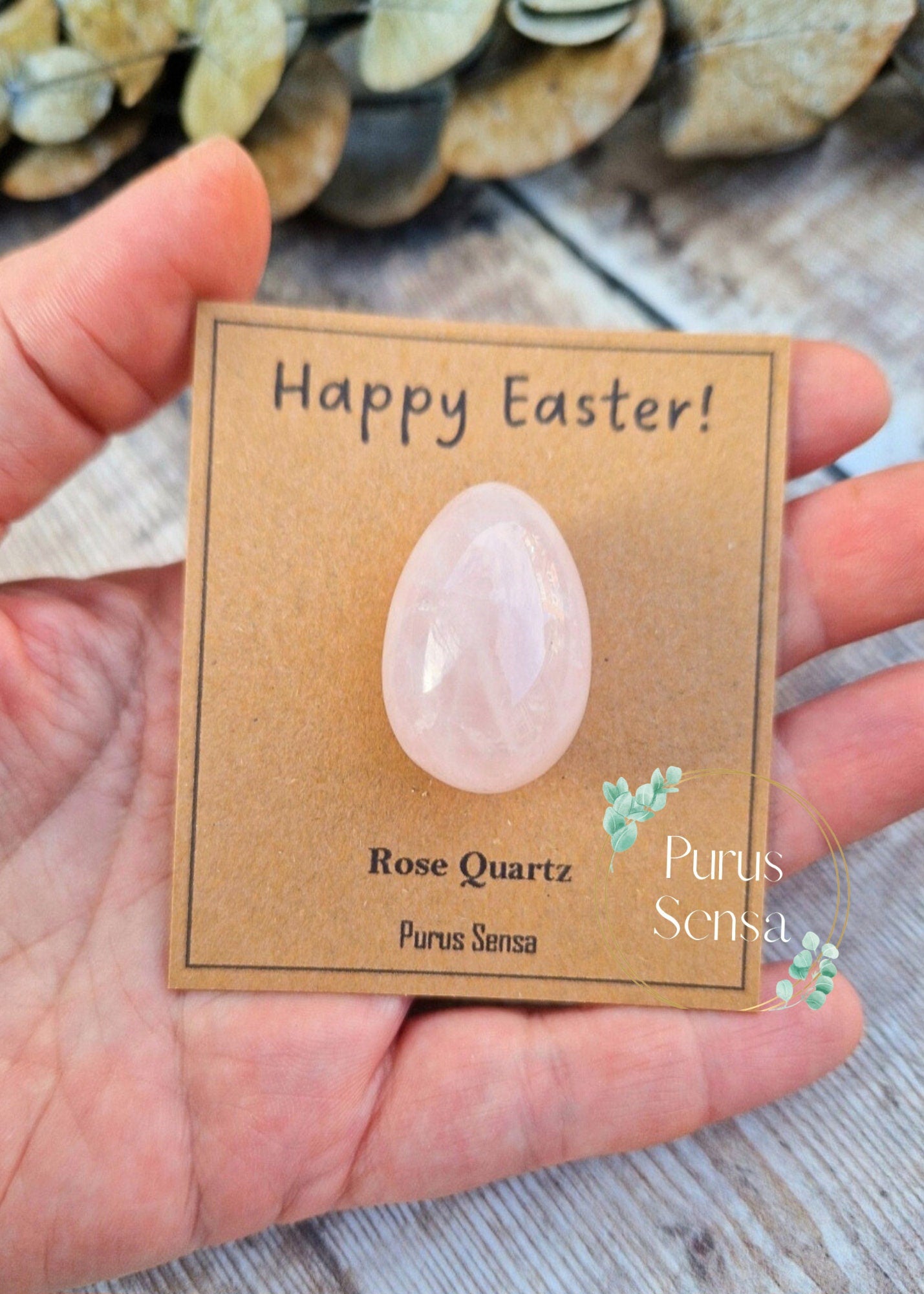 Unique Crystal easter egg gift.
