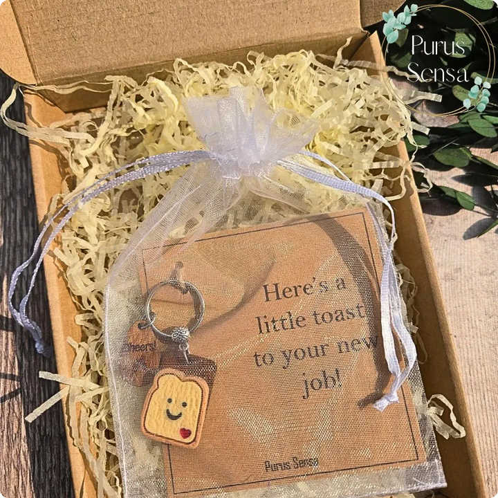 Job Toast Keyring