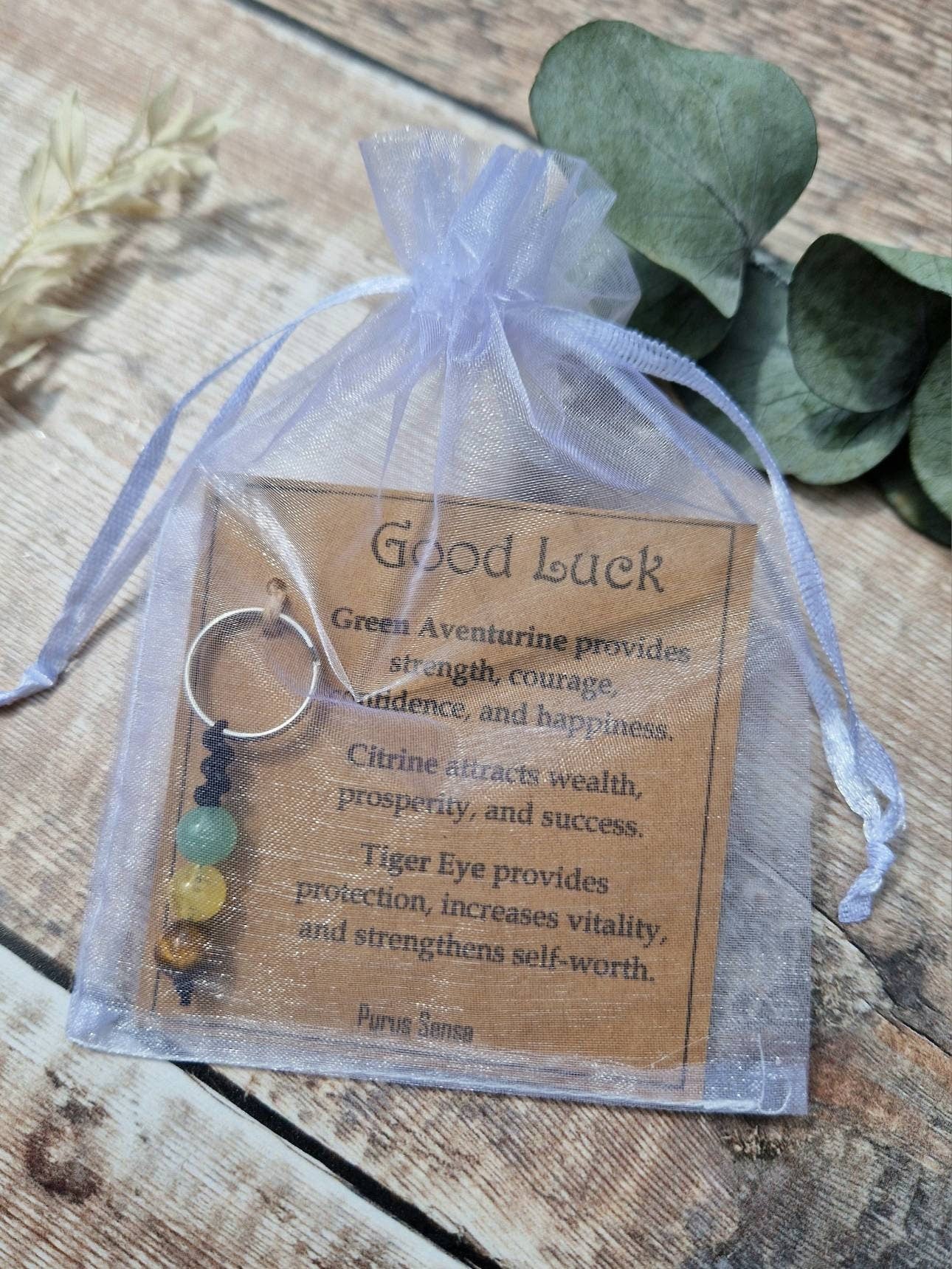 Good luck Twisty Crystal keyring