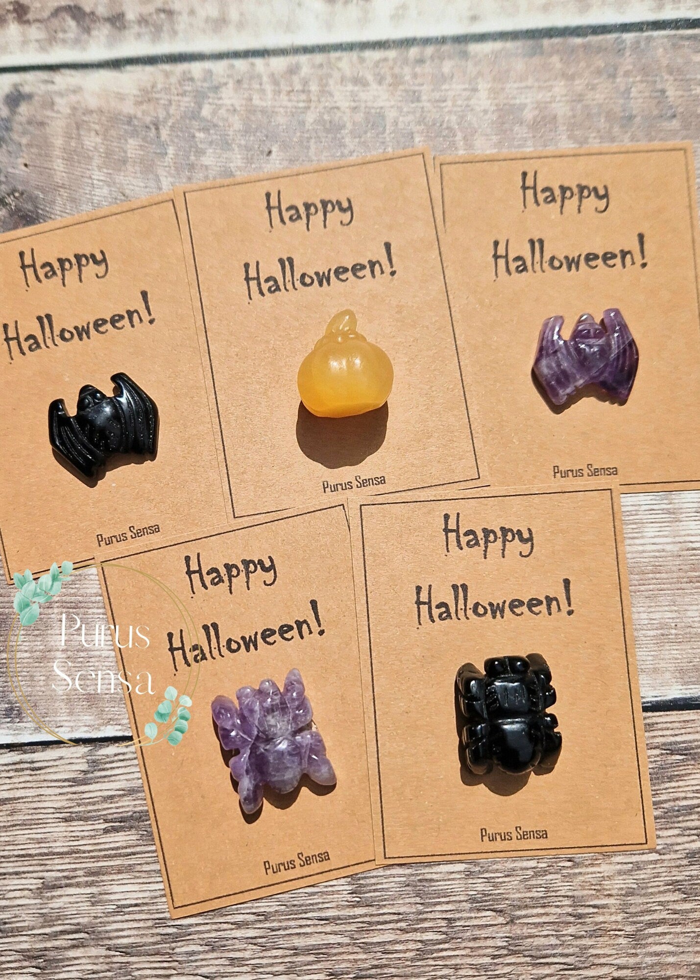 Happy Halloween Crystal Gift