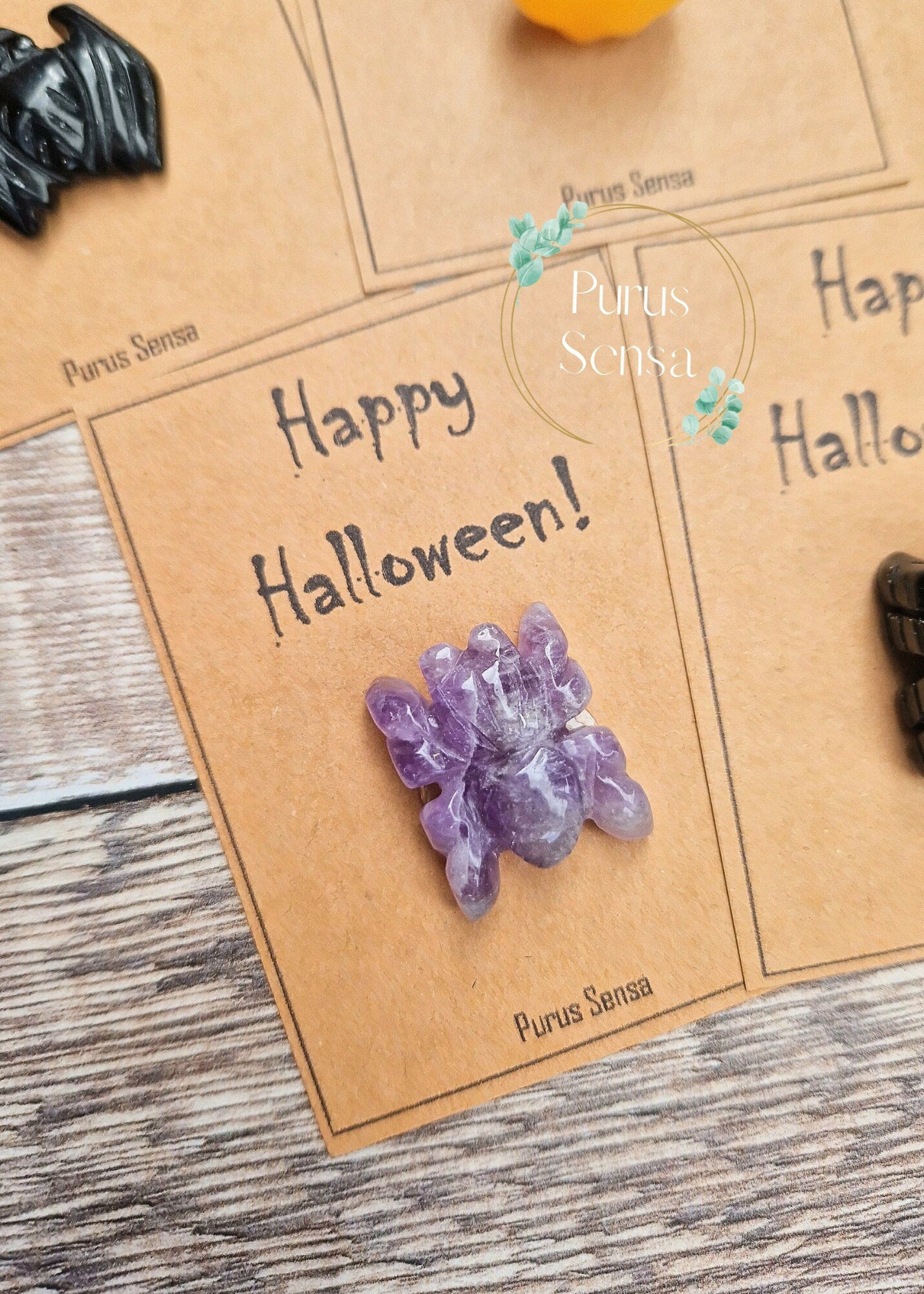 Happy Halloween Crystal Gift