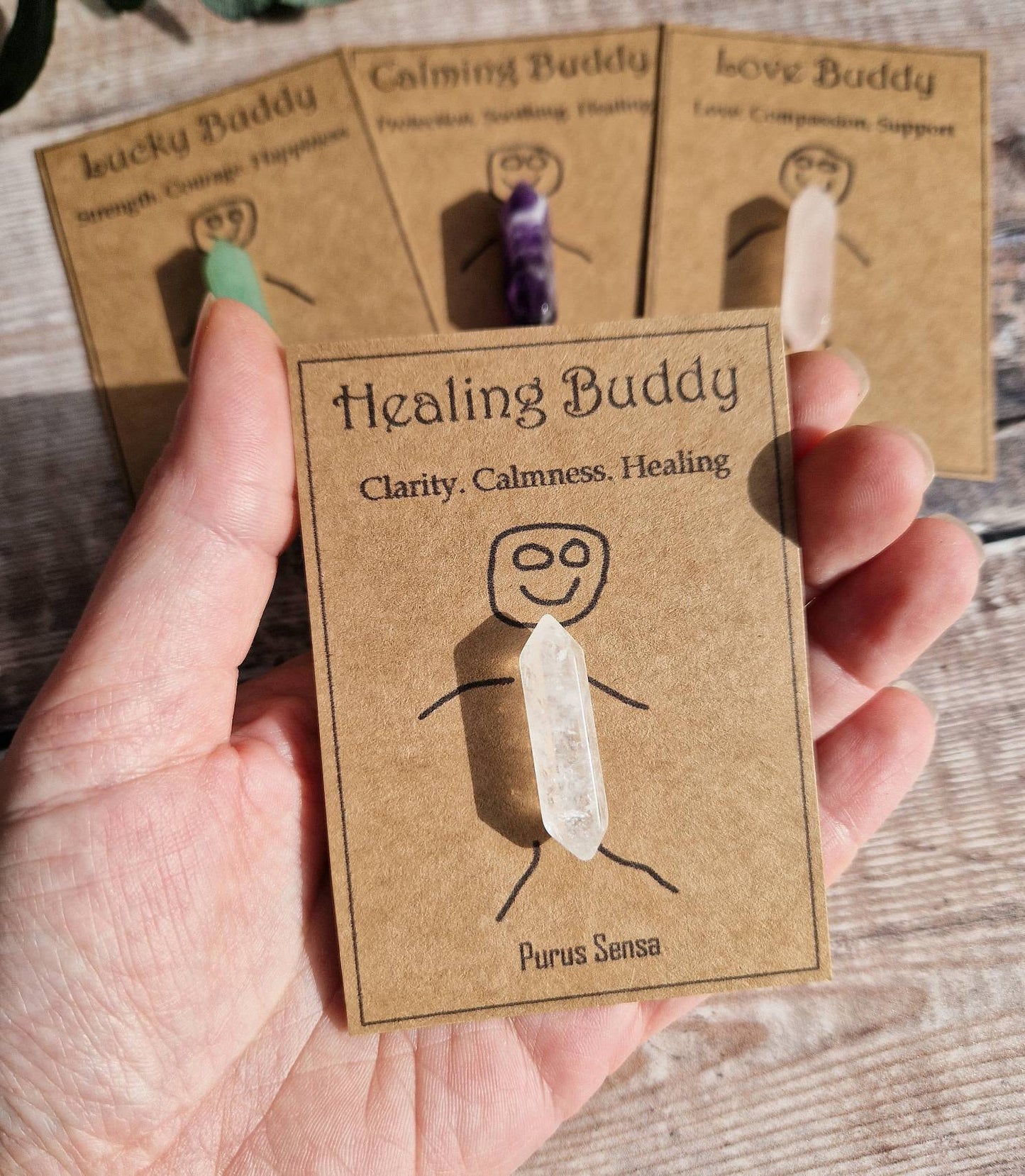 Cute Calming buddy crystal gift