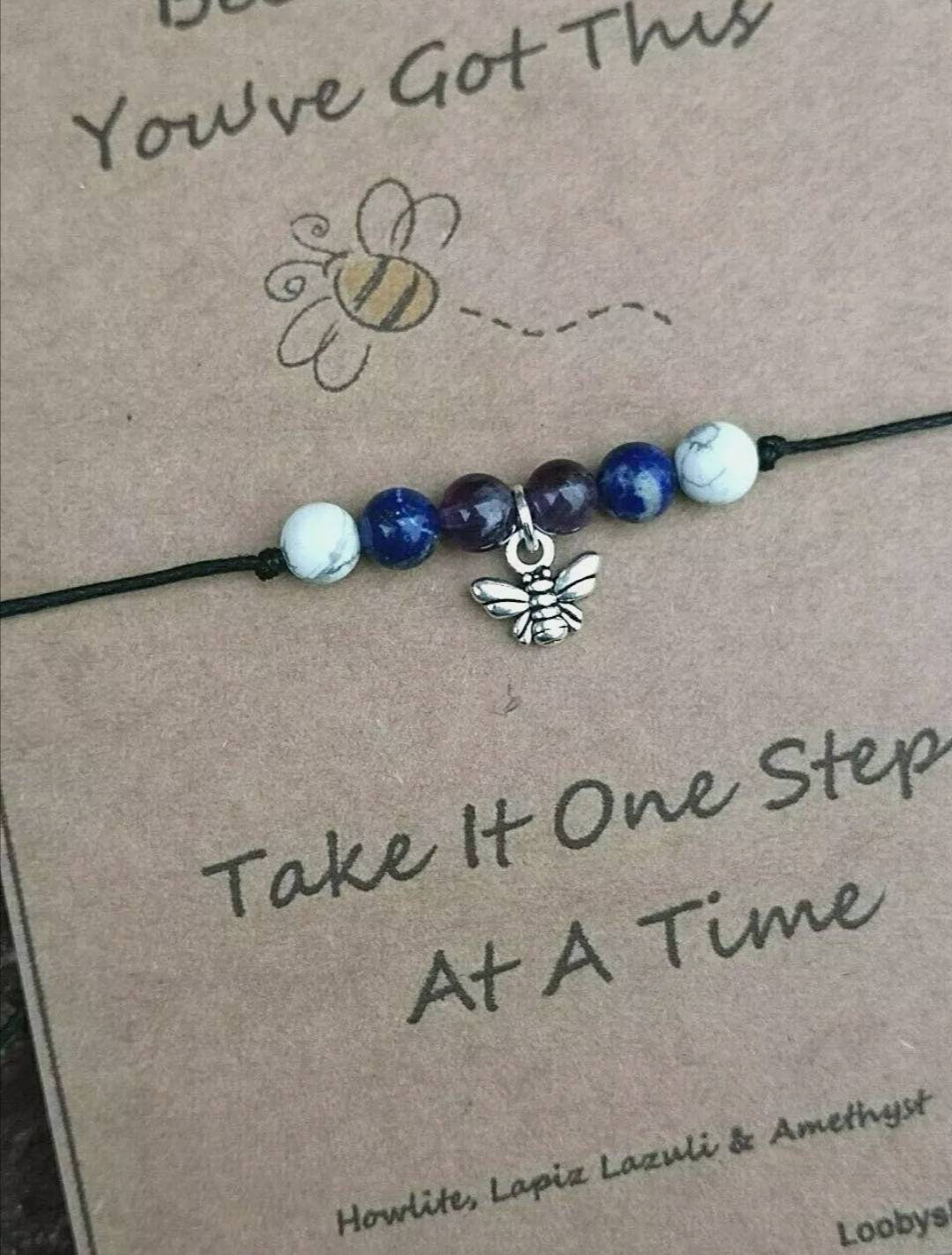 Anxiety Depression Support Bracelet / Anklet