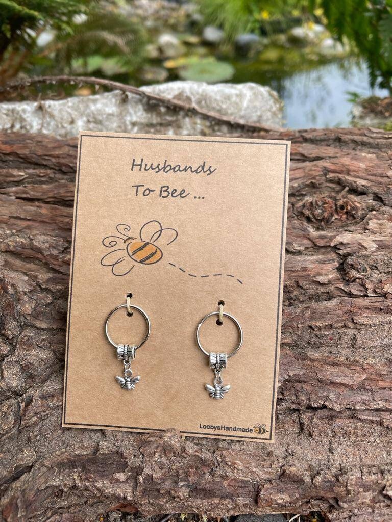 Mr & Mr. Husbands to bee Gay engagement keepsake keyrings