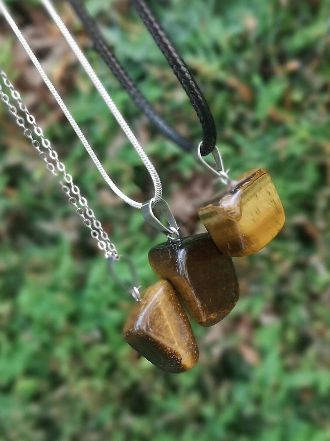 Beautiful Tiger Eye Pendant Necklace