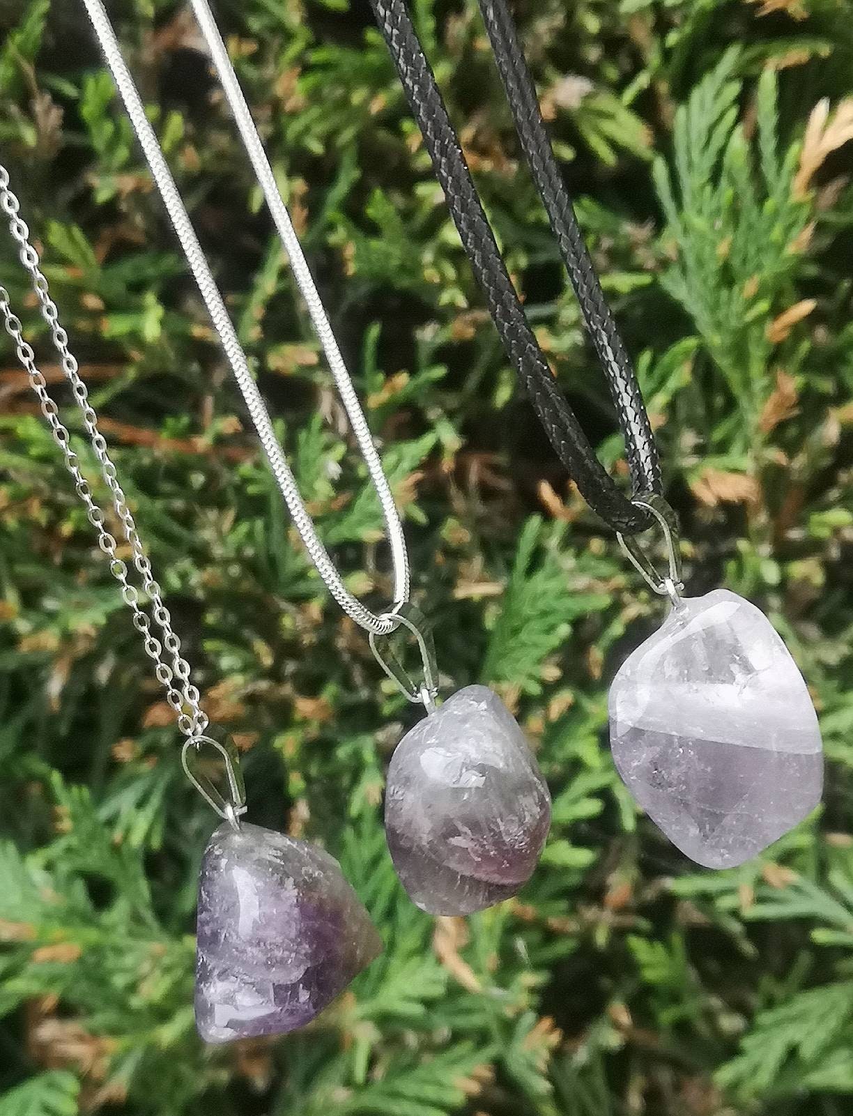 Amethyst necklace