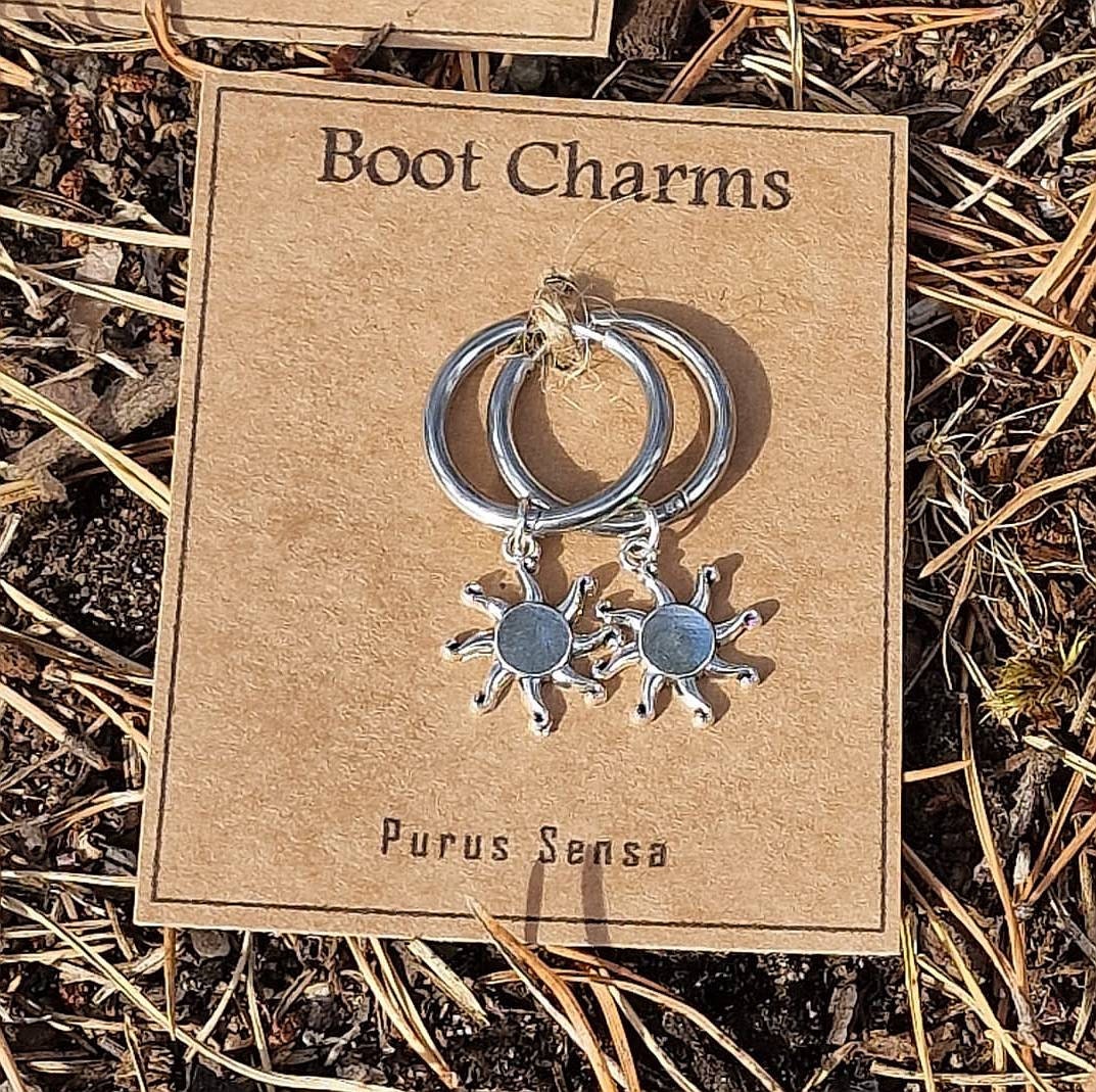 Pentagram / hamsa / peace / yin-yang  and more! Boot charms tags