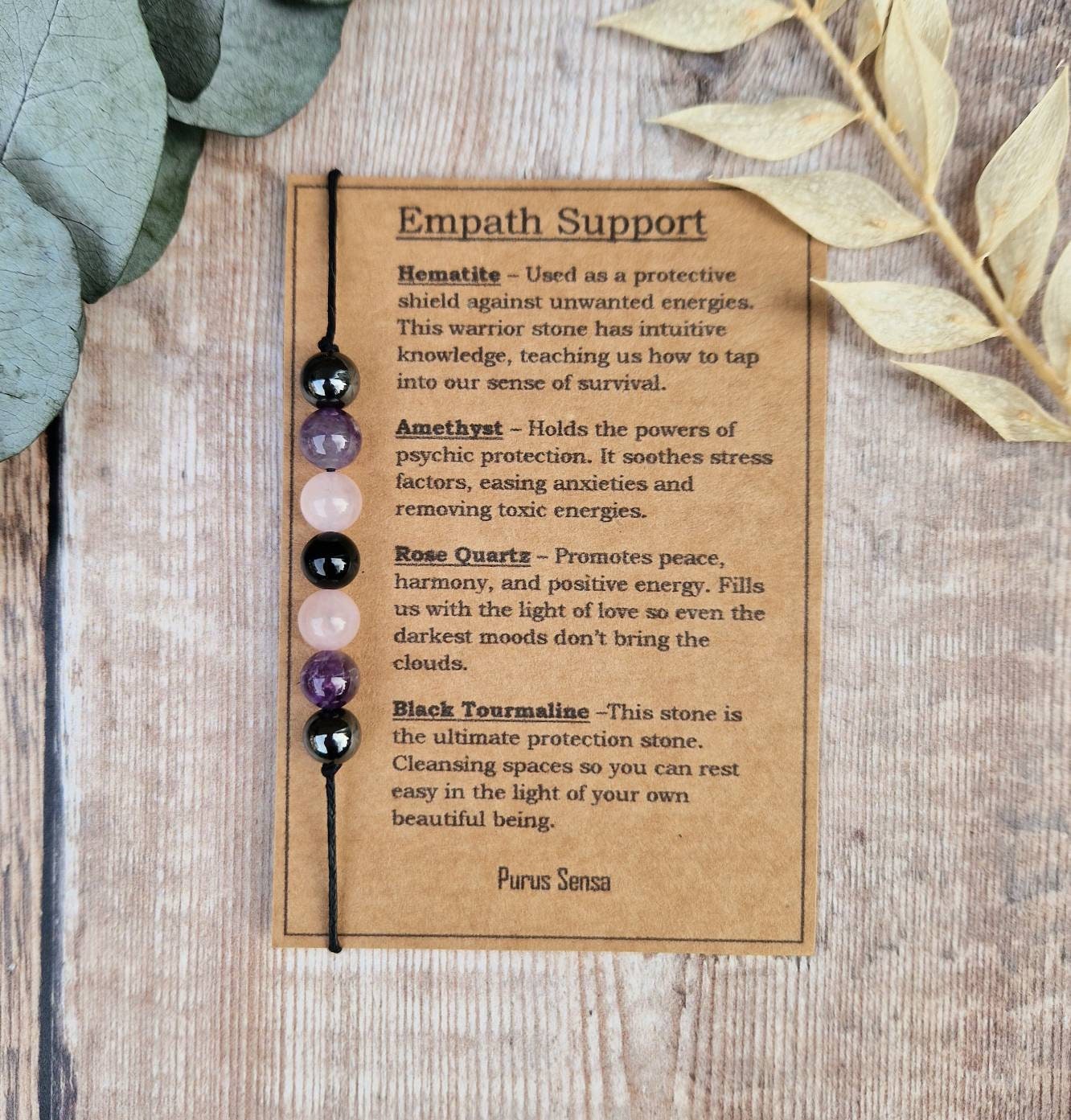 Crystal Empath support keyring