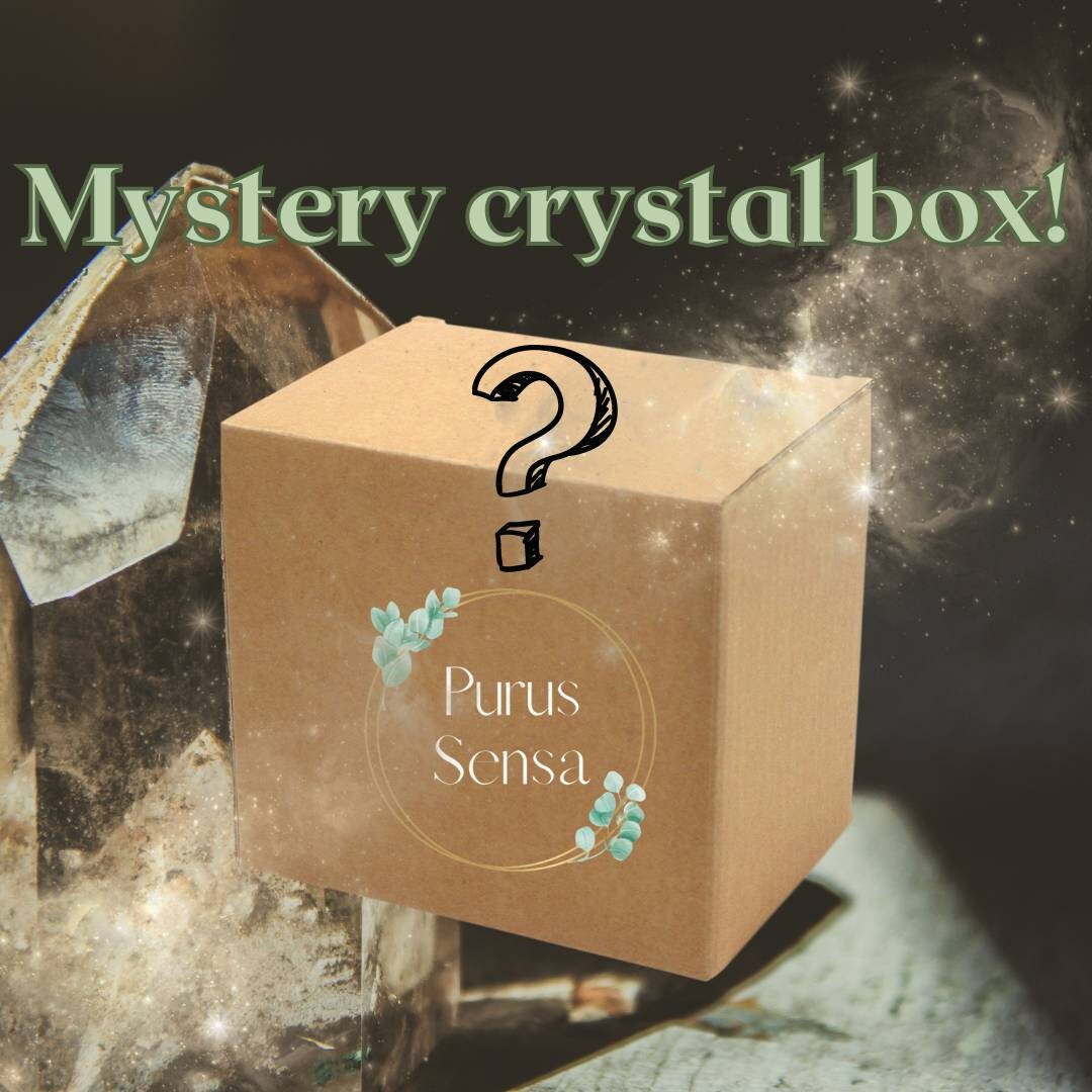 Premium quality Mystery crystal box Intuitively chosen for you