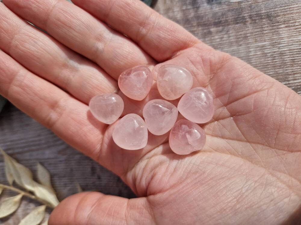 Mother and Son rose quartz crystal gift