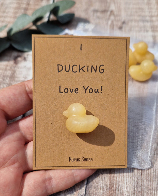 Novelty Duck crystal gift