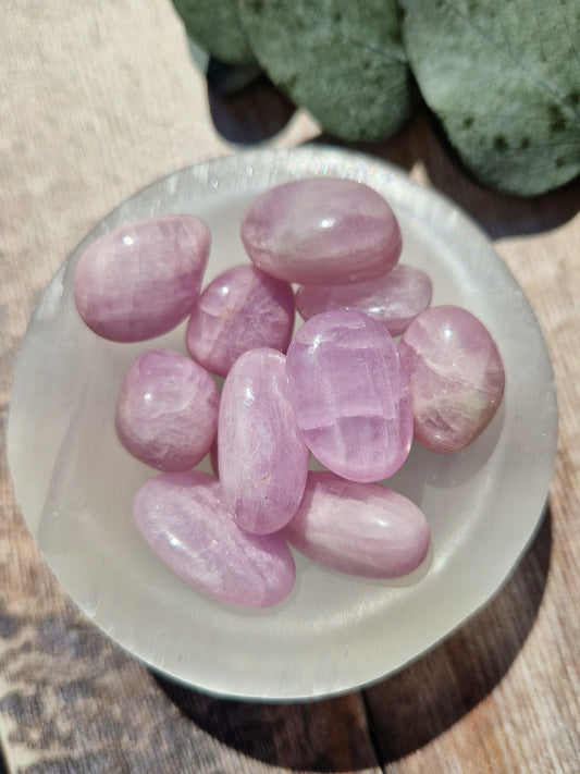 Beautiful KUNZITE tumble stones