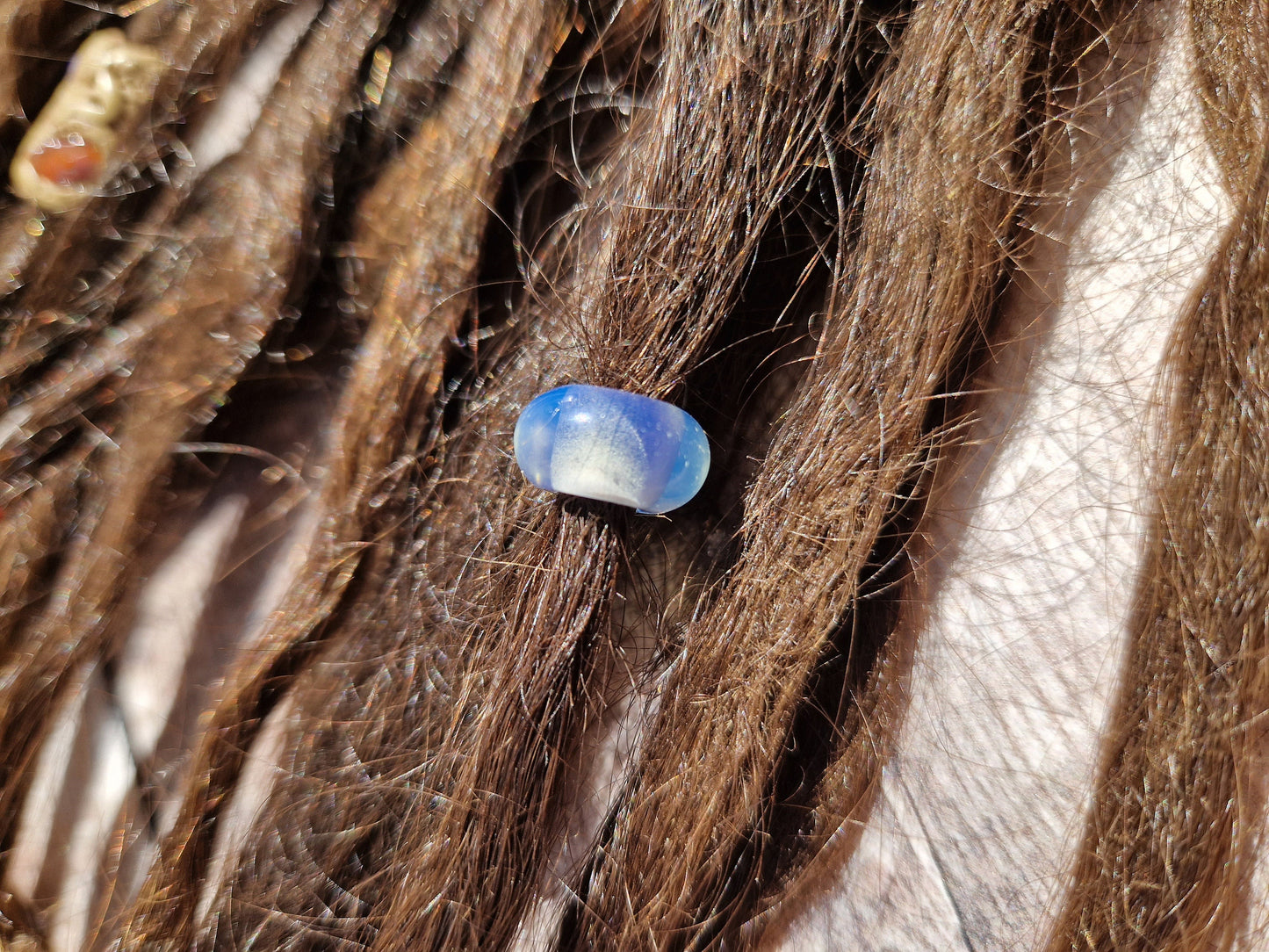 Crystal dreadlocks beads 5.5mm hole