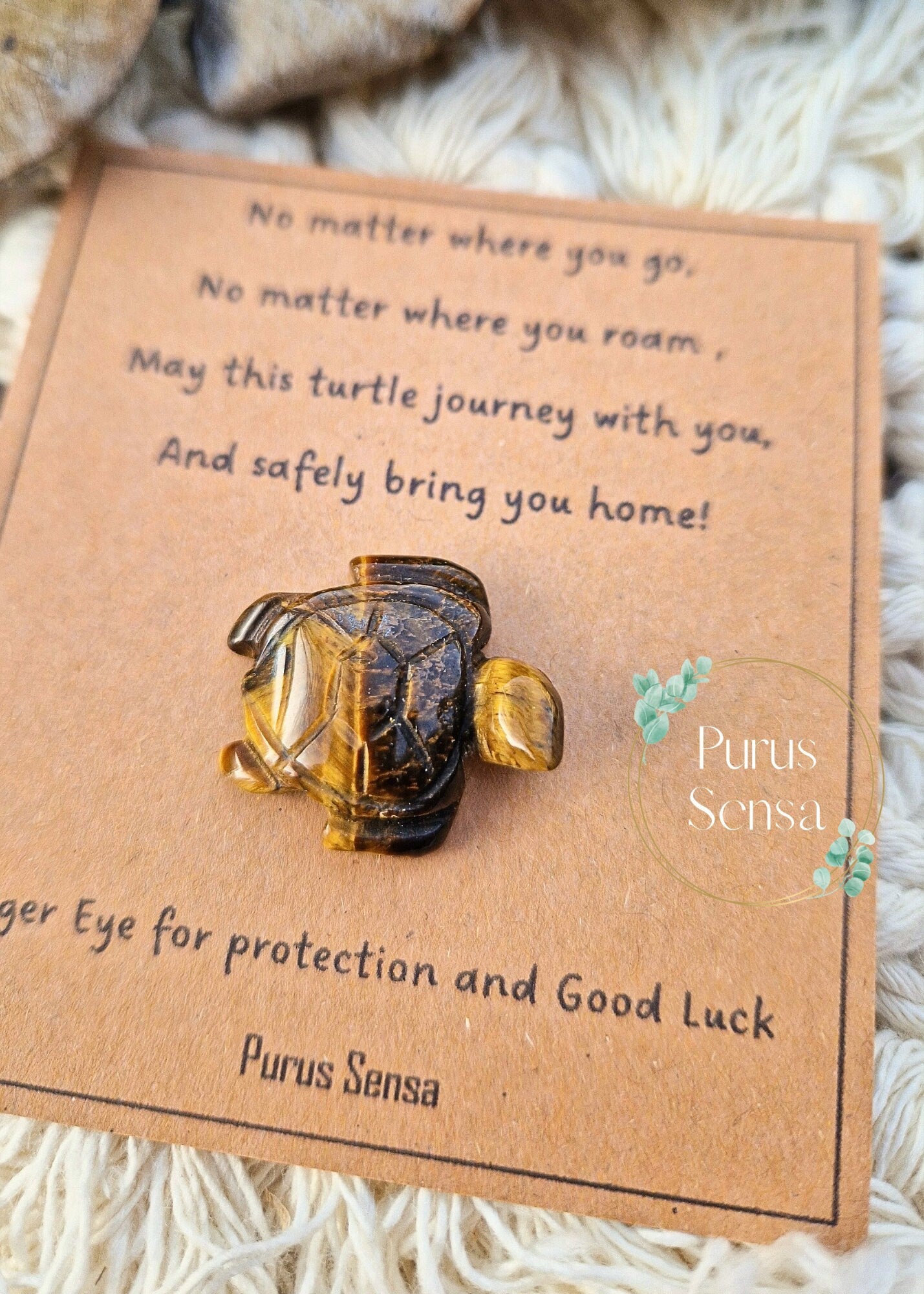 Cute mini crystal turtle travel gift