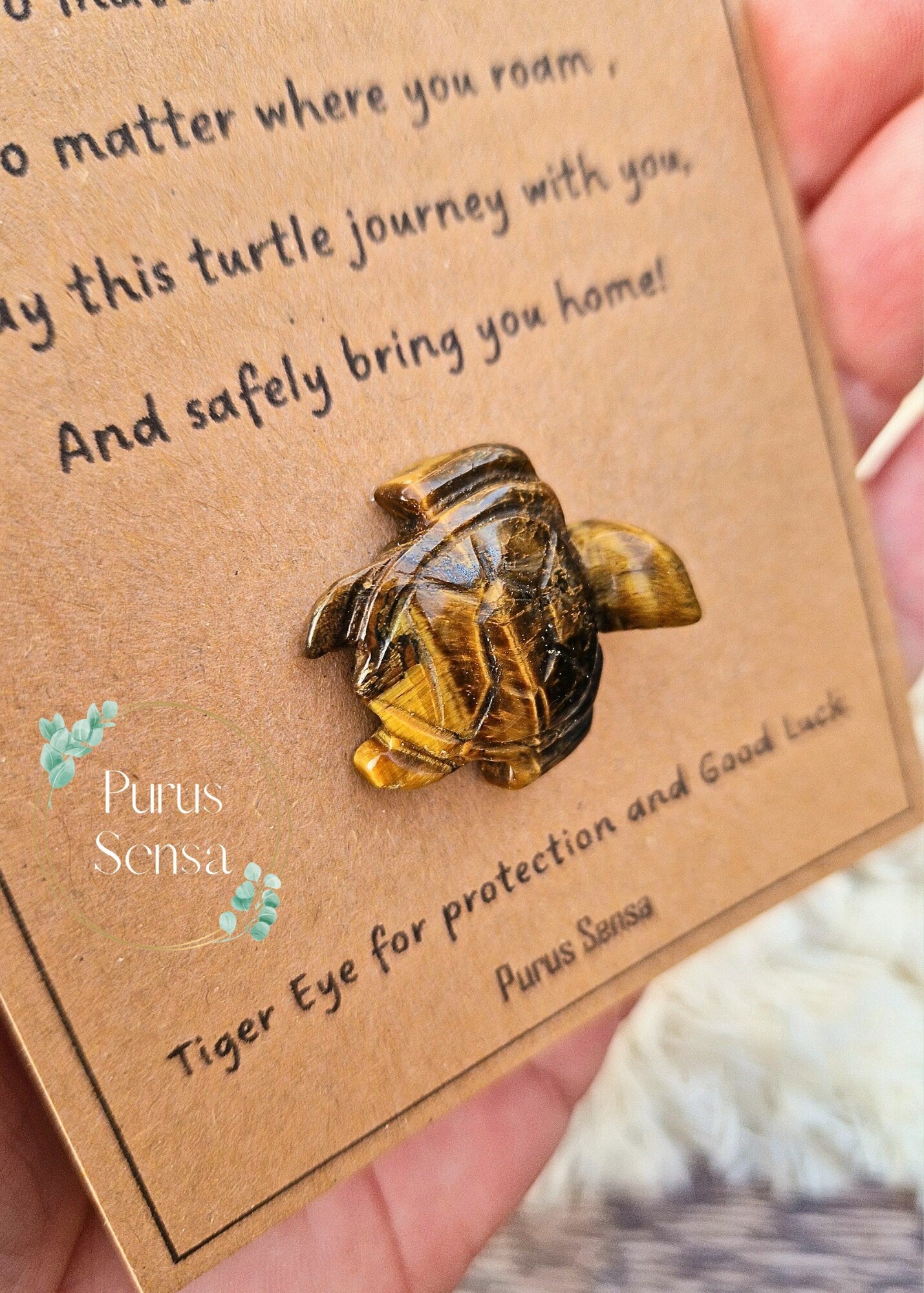 Cute mini crystal turtle travel gift