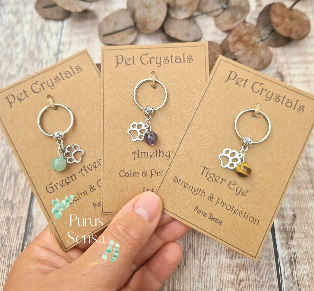 Pet crystals. collar tag accessory